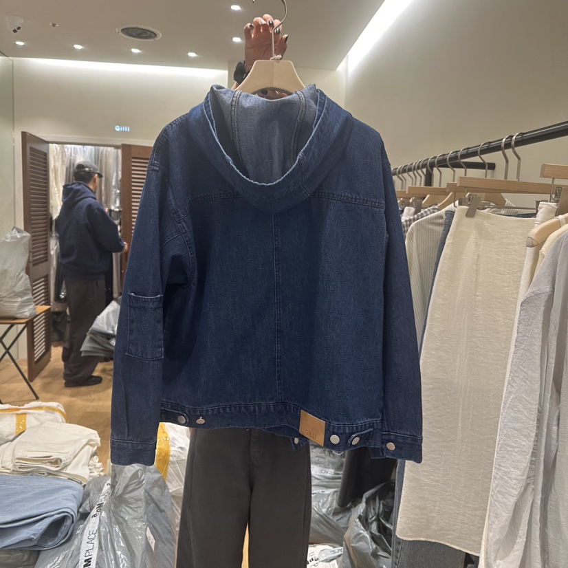 GILLI東大門實拍女裝新款真品人氣推薦25春夏休閑職業夾克兜帽GILLI夾克