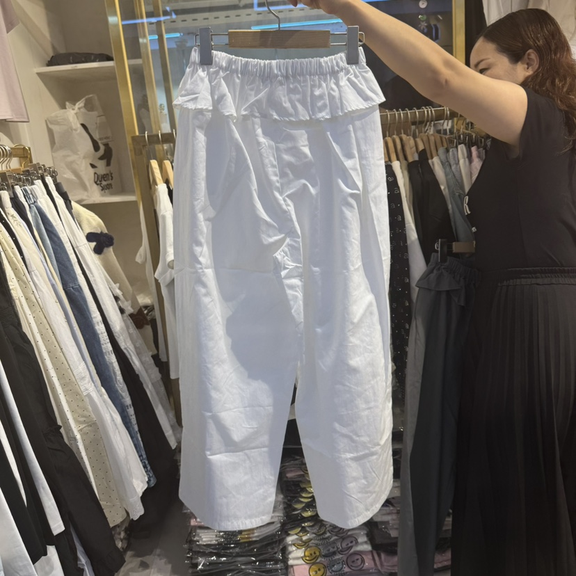 COCO HOLIC直郵韓國代購㊣女裝新品推薦人氣職業休閑休閑褲COCO HOLIC休閑褲