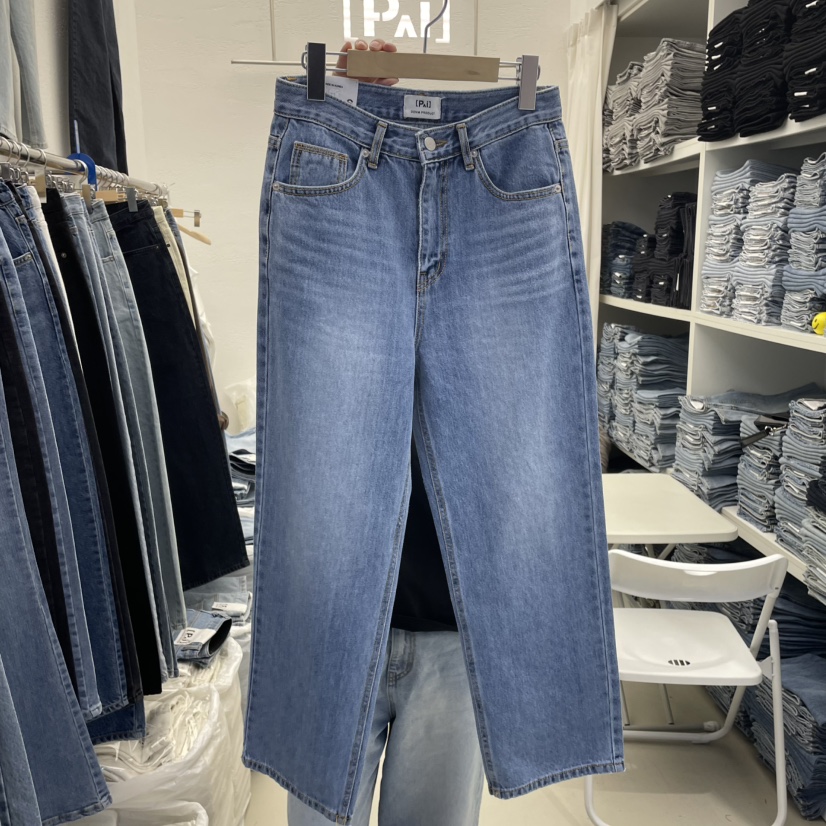 PAI韓國直郵㊣女裝新款推薦時尚休閑25春夏職業熱賣人氣牛仔褲PAI牛仔褲