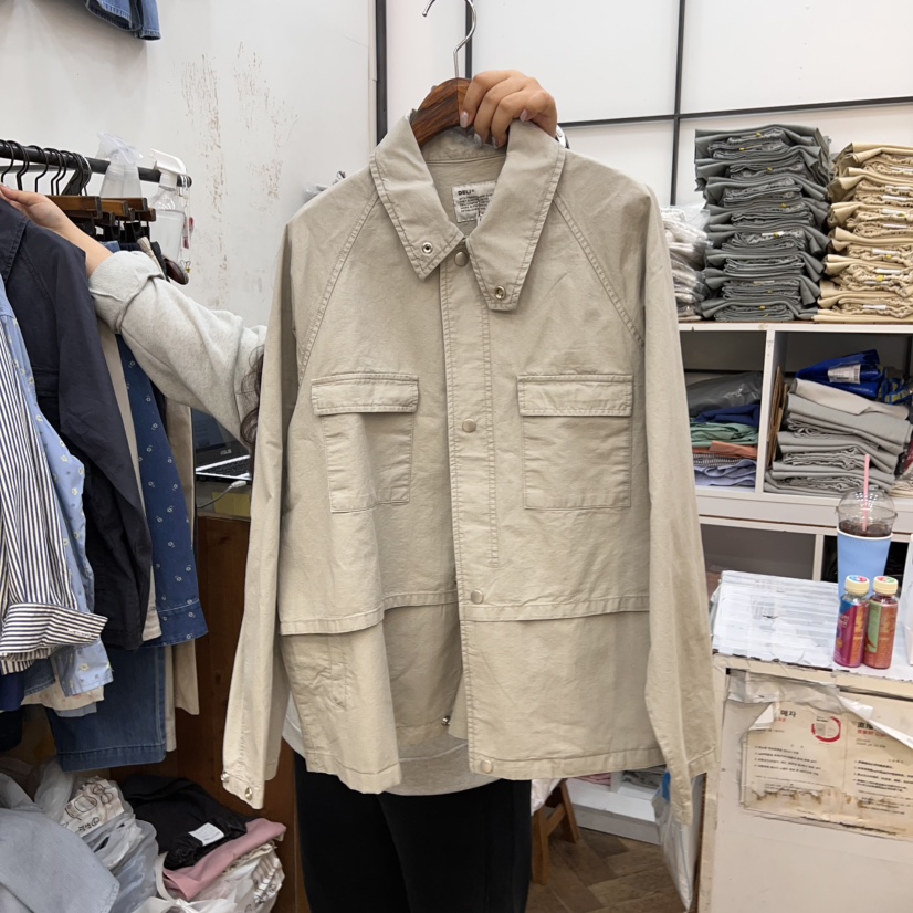 DELI JENNY韓國㊣直郵東大門代購女裝新款時尚職業25春夏夾克THERE夾克