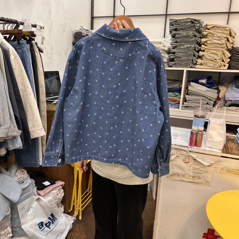 DELI JENNY韓國直郵㊣東大門實拍女裝新品熱賣休閑人氣夾克THERE夾克