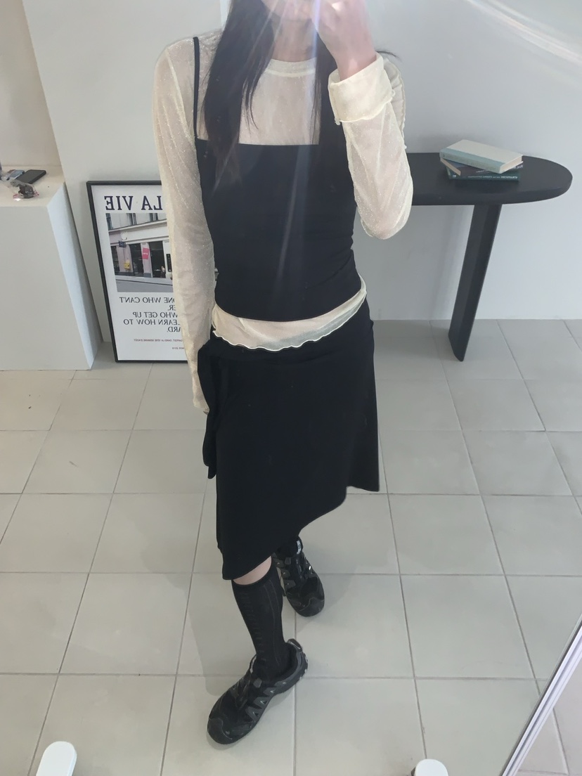 ETER直郵韓國代購㊣女裝新款休閑推薦人氣25春夏半身裙中短裙eter/VERSO半身裙/中短裙