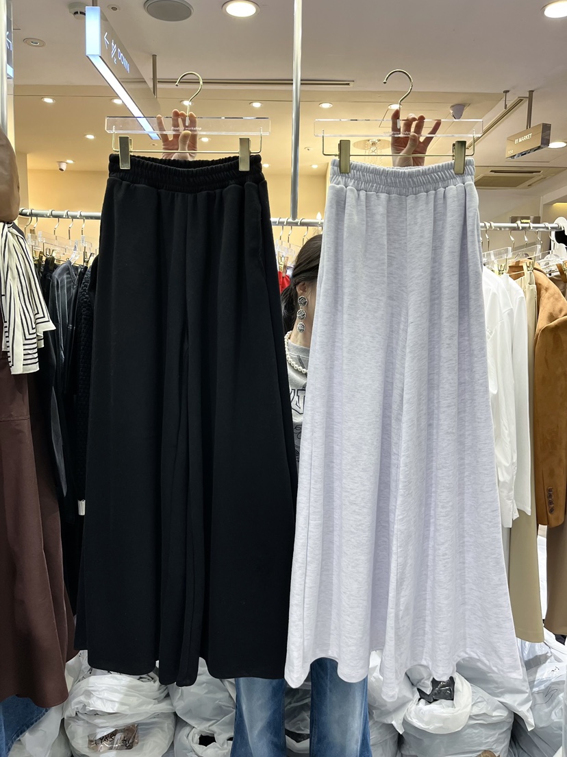 WORK SHOP韓國直郵㊣東大門實拍女裝新款人氣時尚25春夏休閑褲Work_shop休閑褲