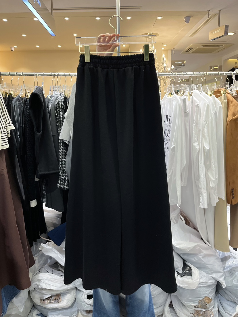WORK SHOP韓國直郵㊣東大門實拍女裝新款人氣時尚25春夏休閑褲Work_shop休閑褲
