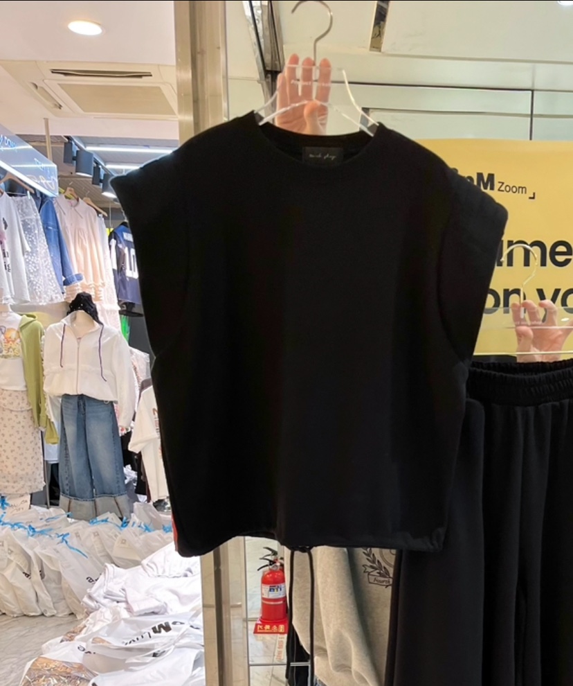 WORK SHOP韓國直郵㊣東大門實拍女裝新款時尚熱賣職業休閑T恤Work_shopT恤圖色2