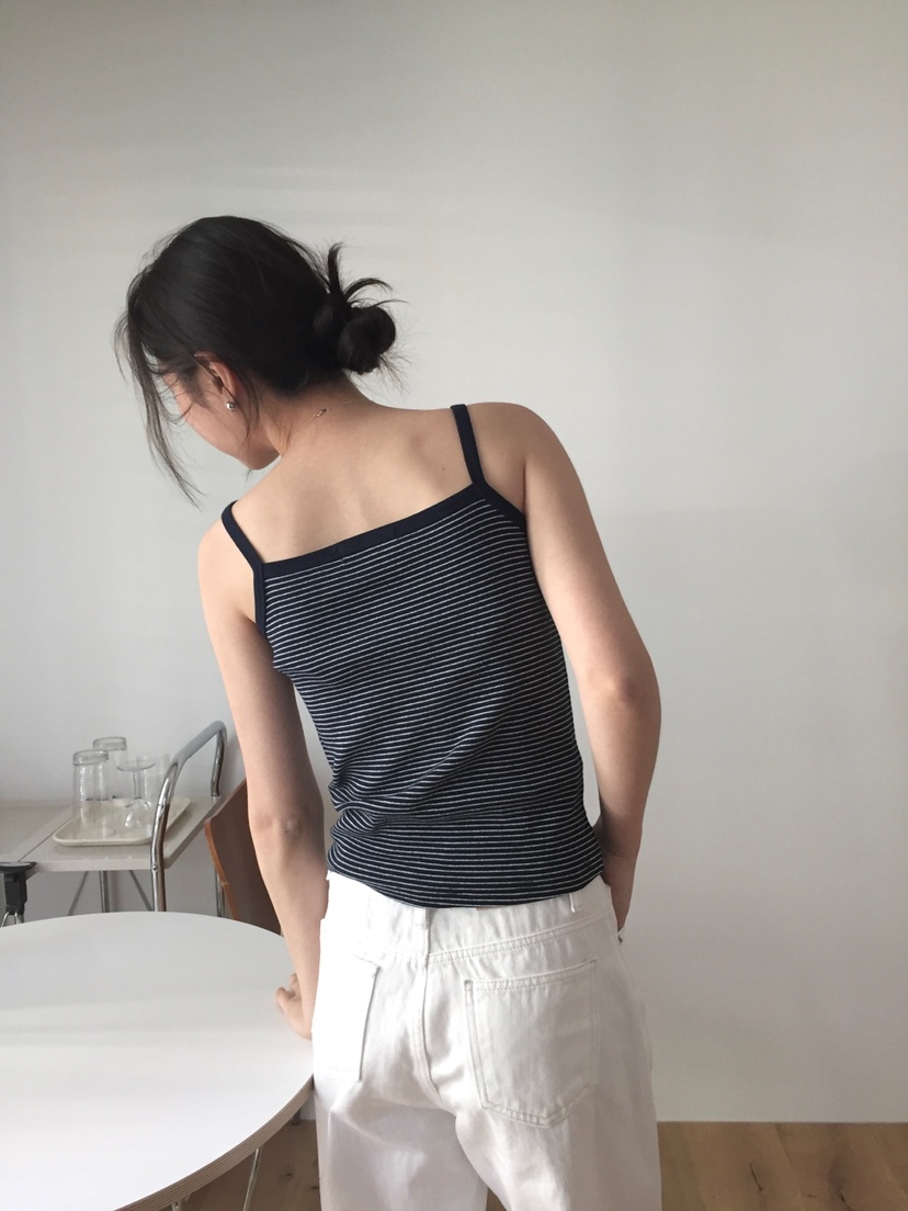 LONG PEAK直郵韓國代購㊣女裝新品熱賣休閑推薦25春夏吊帶背心LONG PEAK吊帶/背心
