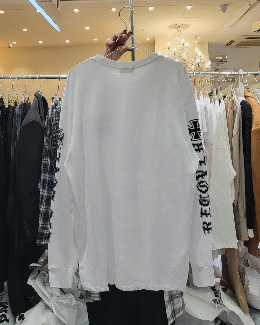 WORK SHOP韓國㊣直郵東大門代購女裝新品熱賣時尚推薦長袖T恤Work_shop長袖T恤