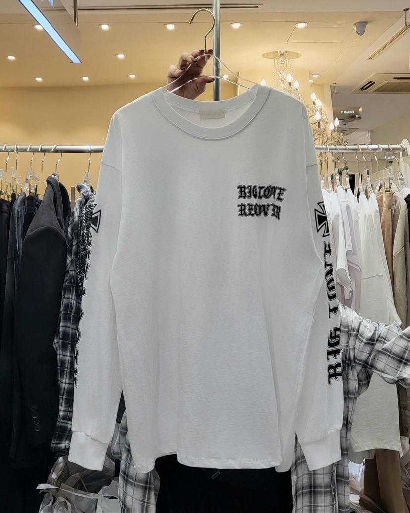 WORK SHOP韓國㊣直郵東大門代購女裝新品熱賣時尚推薦長袖T恤Work_shop長袖T恤