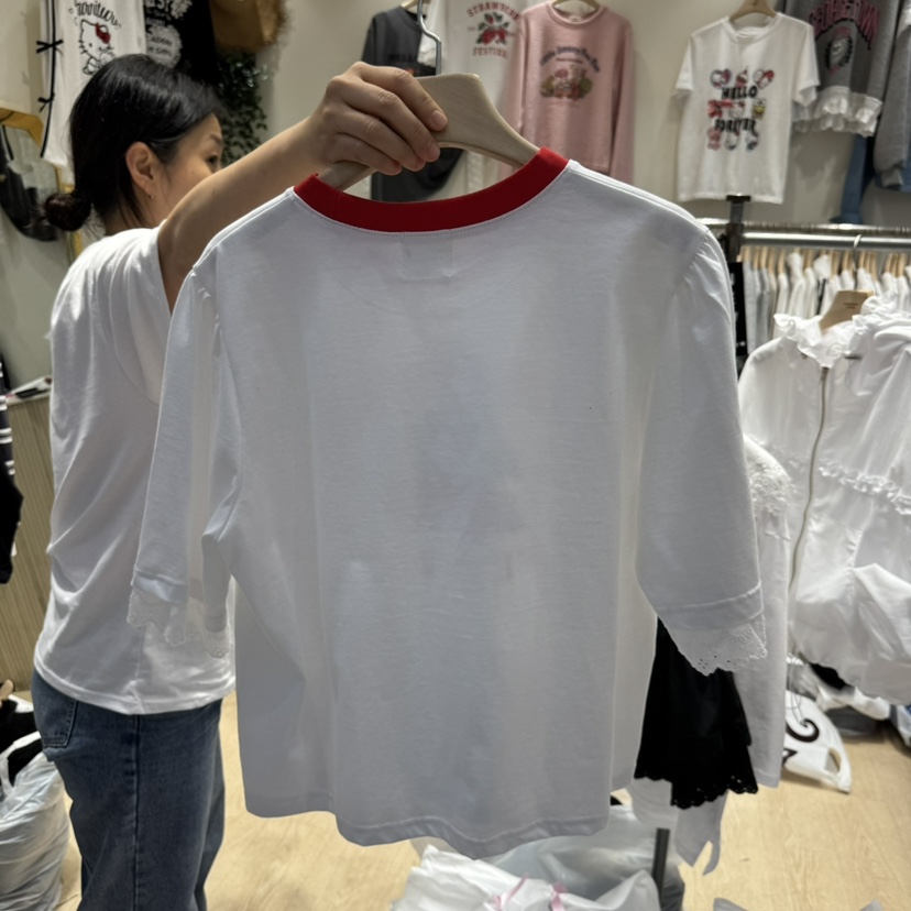 UNDERSTAR_VINTAGE直郵韓國代購㊣女裝新款休閑推薦時尚T恤UNDERSTAR_VINTAGET恤