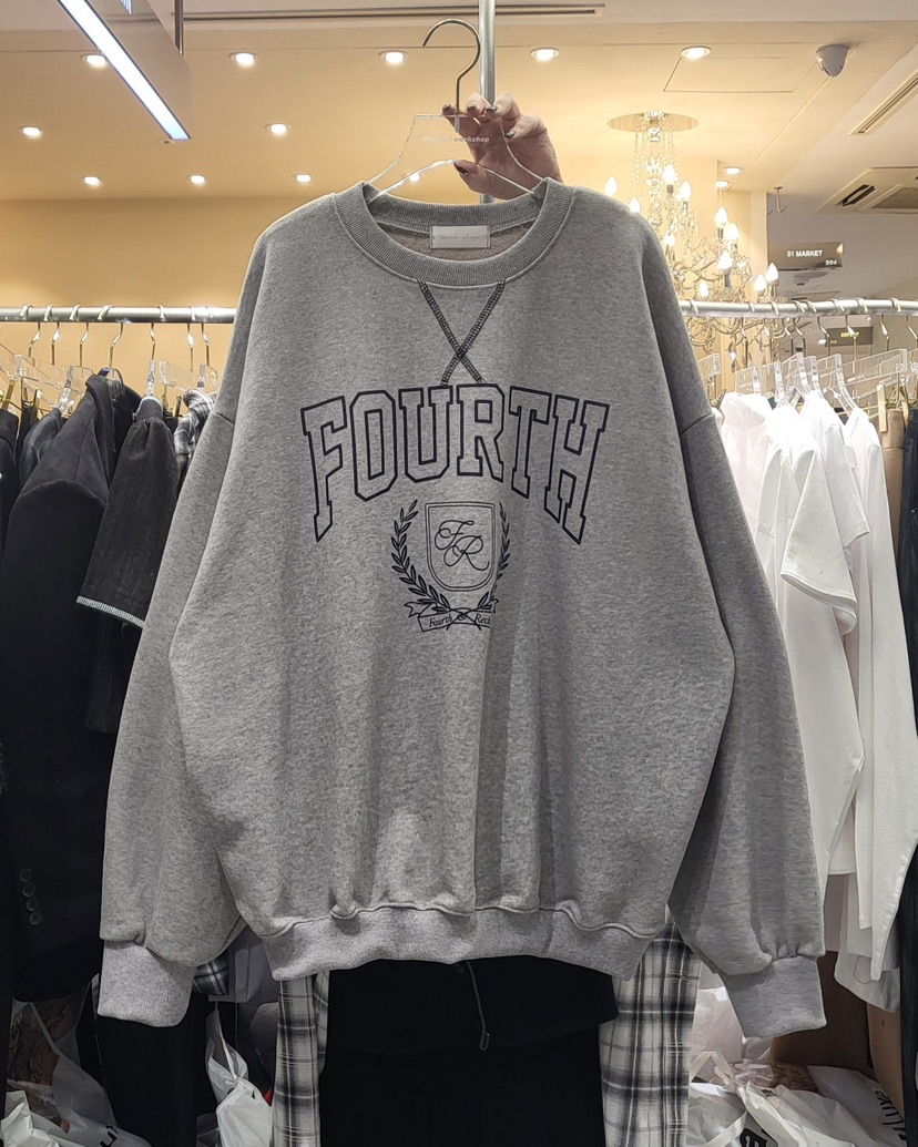 WORK SHOP韓國㊣直郵東大門代購女裝新品時尚休閑職業衛衣Work_shop衛衣圖色2