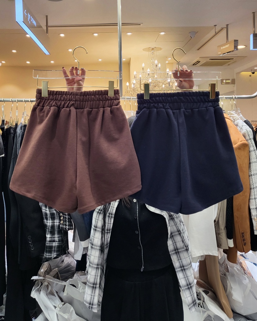 WORK SHOP直郵韓國代購㊣女裝新款25春夏職業推薦休閑短褲Work_shop短褲