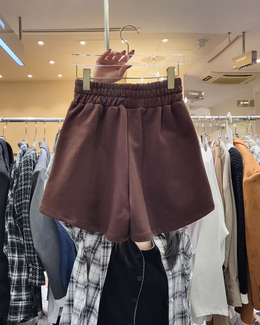 WORK SHOP直郵韓國代購㊣女裝新款25春夏職業推薦休閑短褲Work_shop短褲