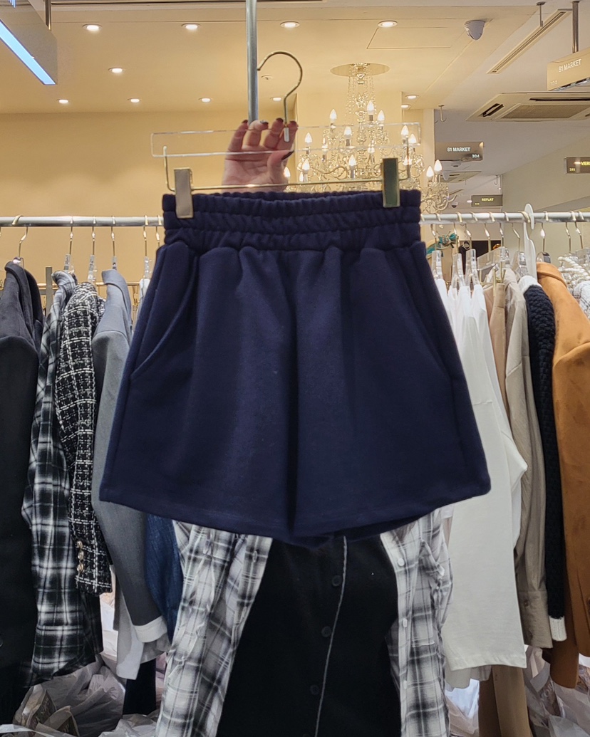 WORK SHOP直郵韓國代購㊣女裝新款25春夏職業推薦休閑短褲Work_shop短褲圖色2