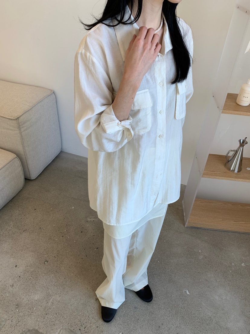 FAVE直郵韓國代購㊣女裝新款人氣休閑熱賣職業推薦襯衫蕾絲衫FAVOURITE襯衫/蕾絲衫