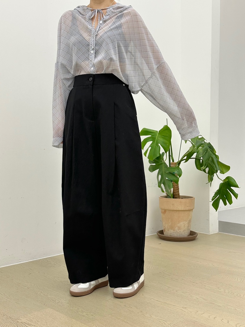 BUT韓國㊣直郵東大門代購女裝新品職業25春夏休閑推薦休閑褲button休閑褲