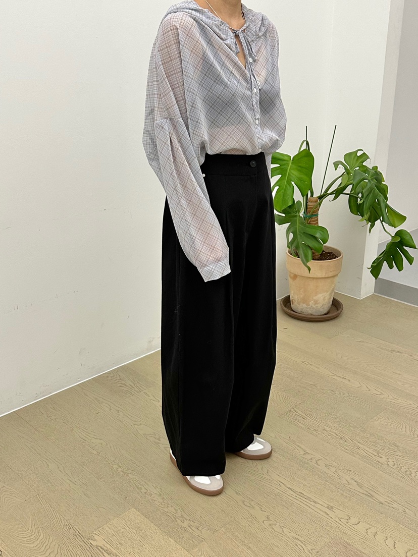 BUT韓國㊣直郵東大門代購女裝新品職業25春夏休閑推薦休閑褲button休閑褲