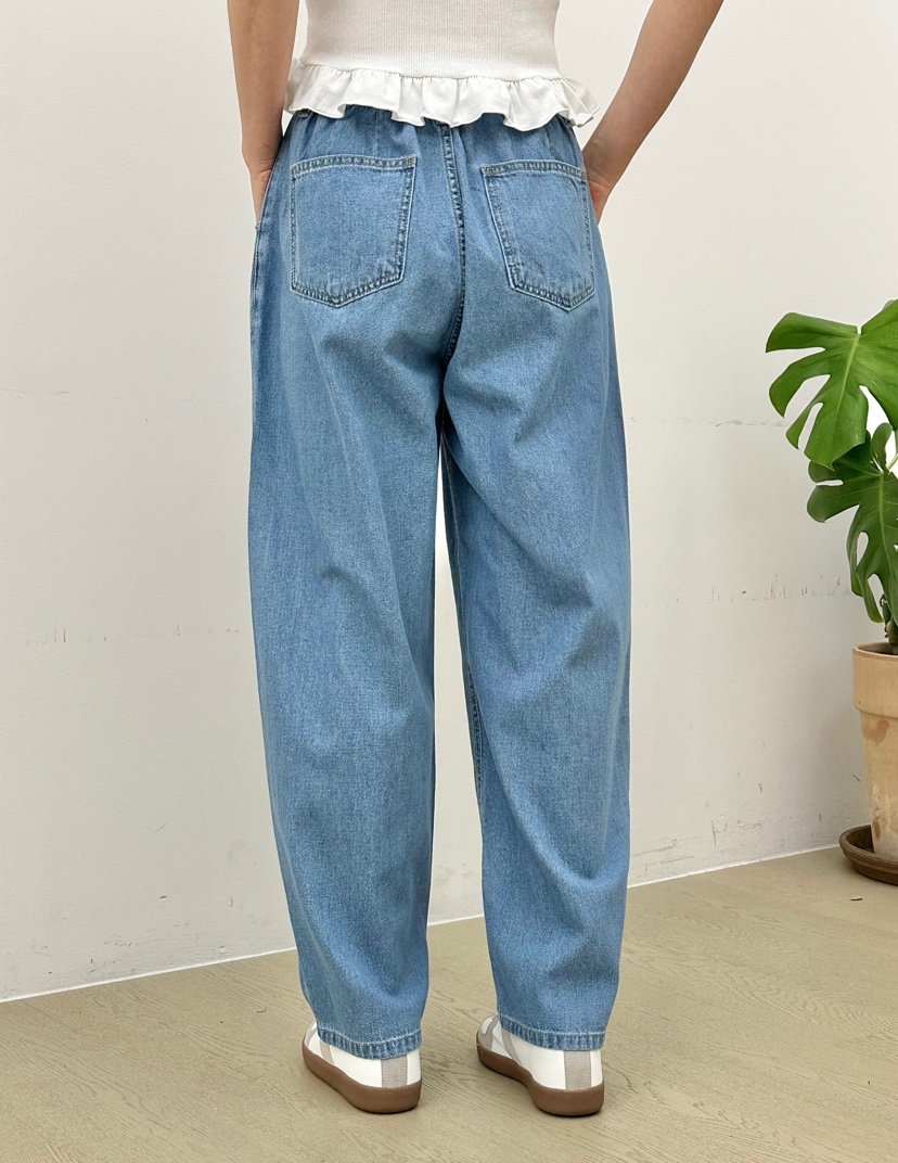 BUT直郵韓國代購㊣女裝新品職業人氣時尚休閑25春夏推薦牛仔褲button牛仔褲
