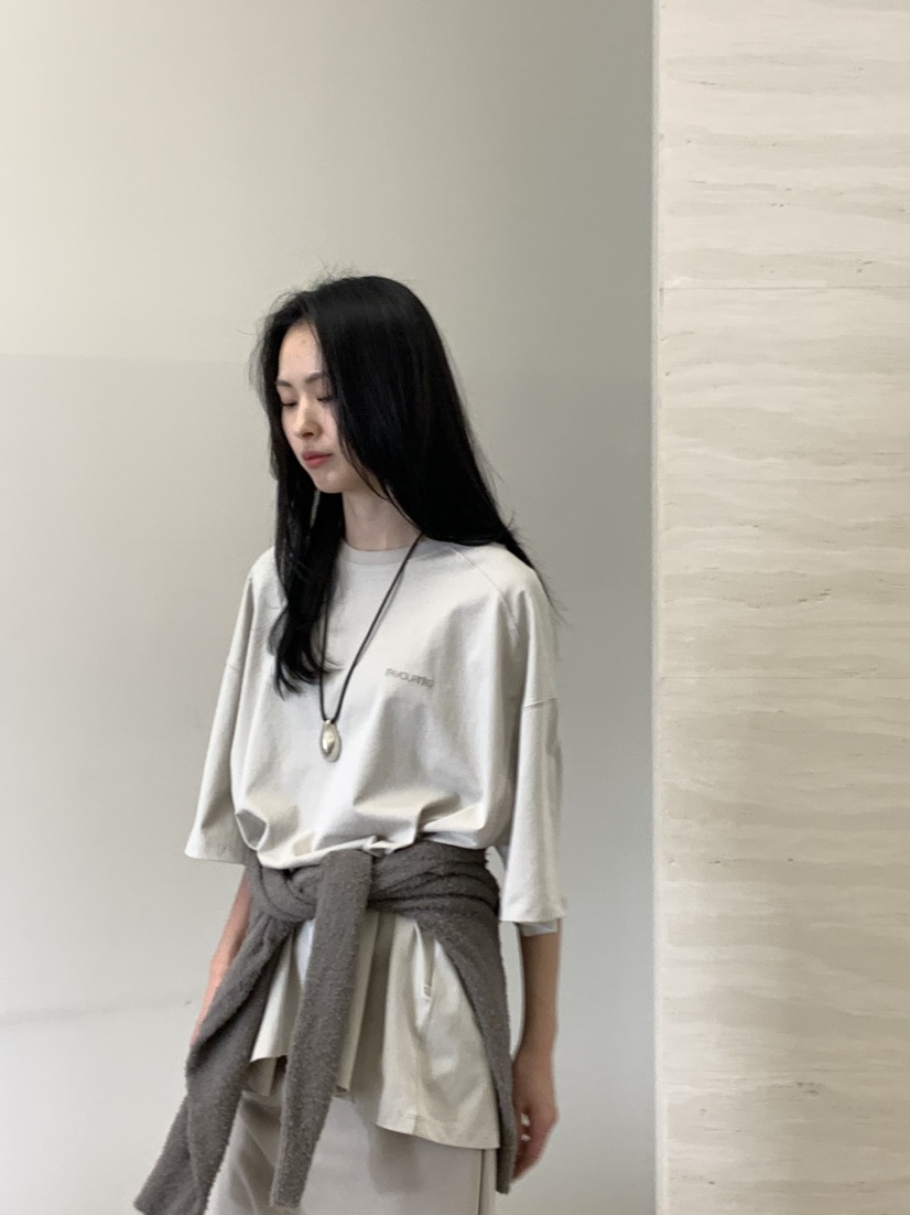 FAVE韓國直郵㊣女裝新款休閑25春夏人氣時尚職業熱賣長袖T恤FAVOURITE長袖T恤