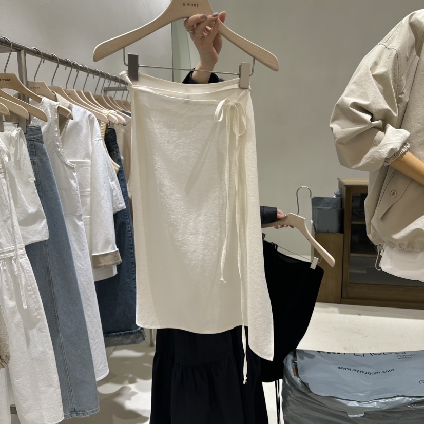 A WANT韓國㊣直郵東大門代購女裝新品人氣職業推薦時尚長裙A WANT長裙