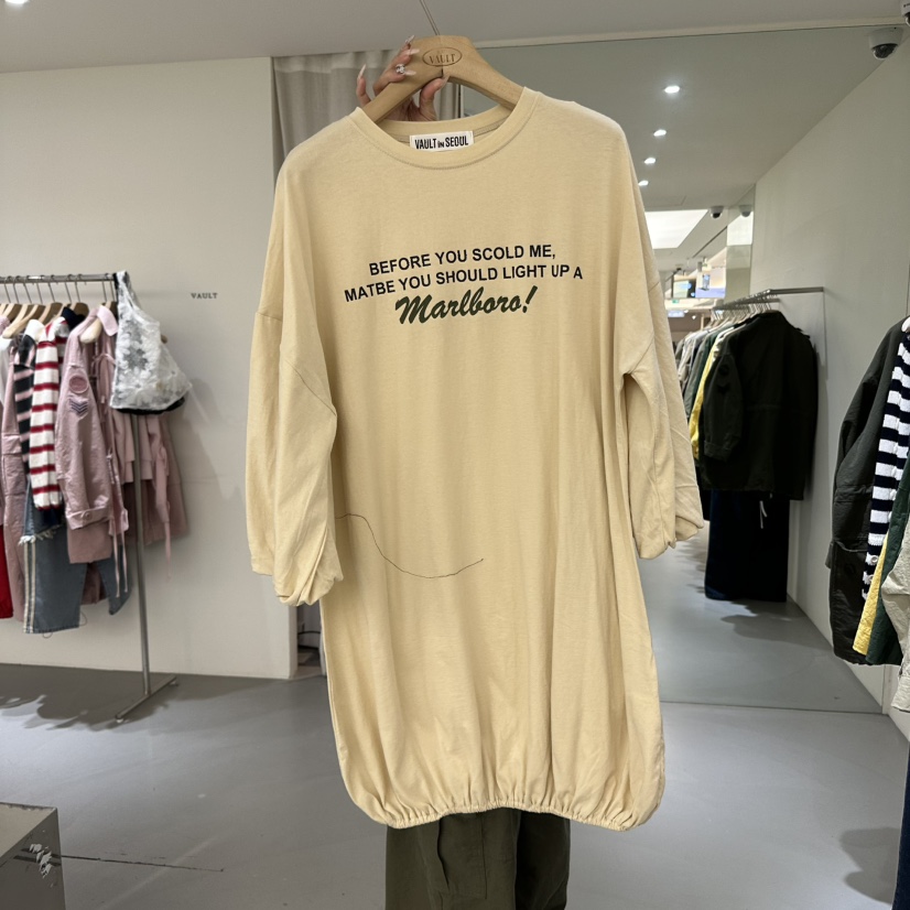 VAULT韓國直郵㊣女裝新款休閑人氣推薦25春夏時尚職業連衣裙VAULT連衣裙