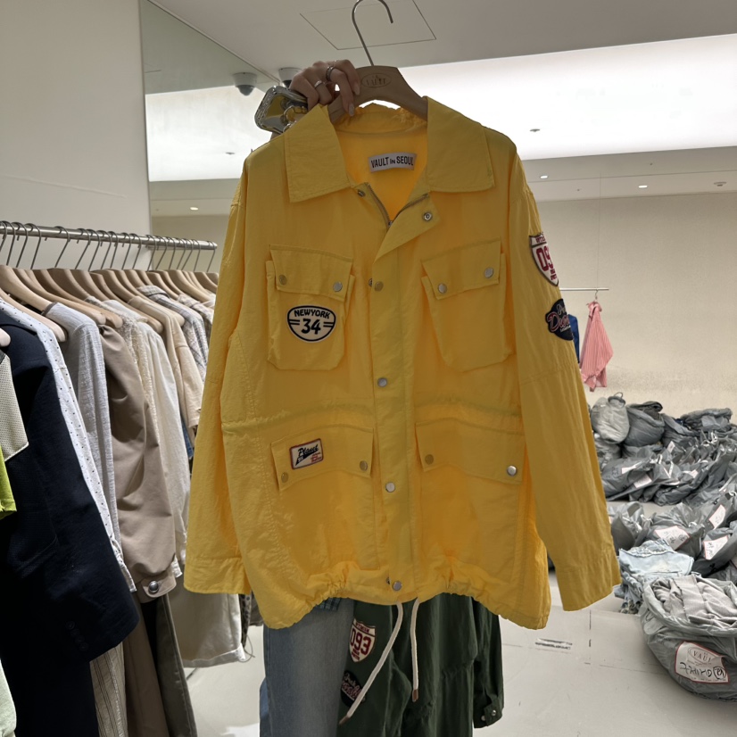VAULT韓國直郵㊣東大門實拍女裝新品推薦職業休閑時尚25春夏夾克VAULT夾克圖色2