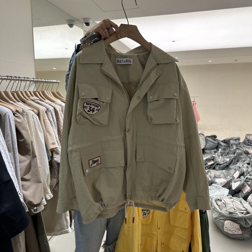 VAULT韓國直郵㊣東大門實拍女裝新品推薦職業休閑時尚25春夏夾克VAULT夾克圖色3