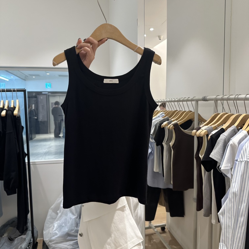 OVU韓國直郵㊣女裝新品人氣25春夏時尚休閑推薦職業吊帶背心OVU吊帶/背心圖色5