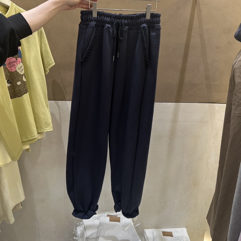 SOLOUNO韓國㊣直郵東大門代購女裝新款職業時尚人氣休閑休閑褲SOLOUNO休閑褲