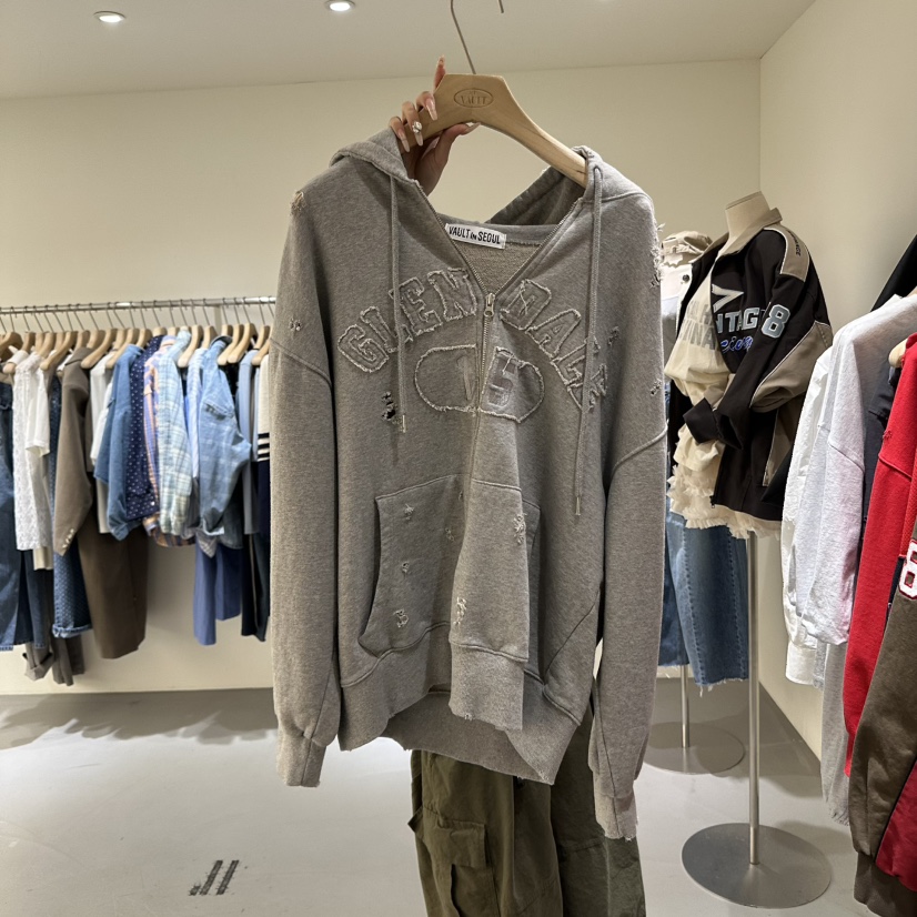VAULT韓國㊣直郵東大門代購女裝新品職業人氣25春夏時尚衛衣VAULT衛衣圖色3