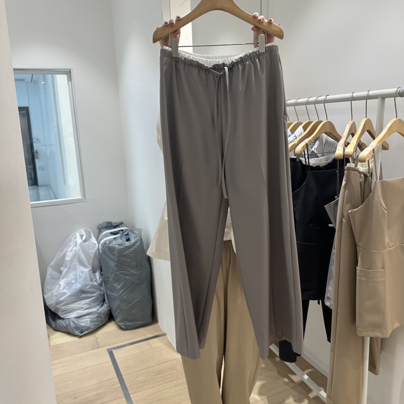 OVU韓國直郵㊣東大門實拍女裝新品時尚熱賣休閑25春夏休閑褲OVU休閑褲圖色2