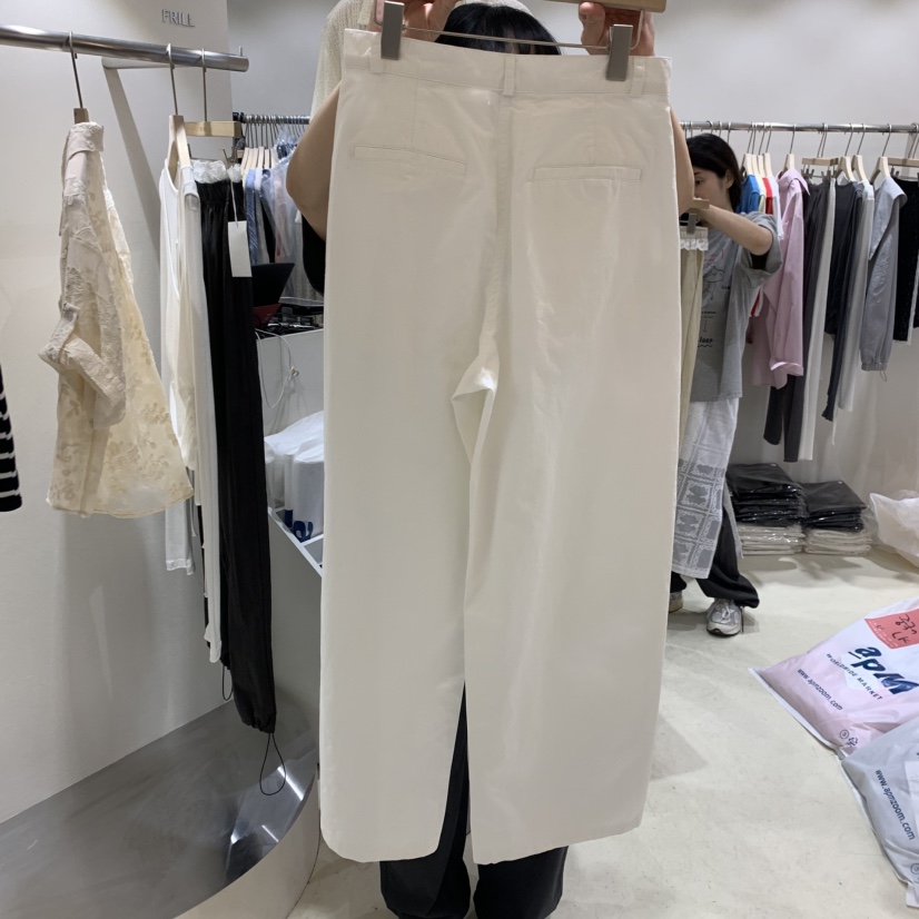 FRILL韓國直郵㊣女裝新款推薦人氣25春夏休閑熱賣時尚休閑褲FRILL休閑褲