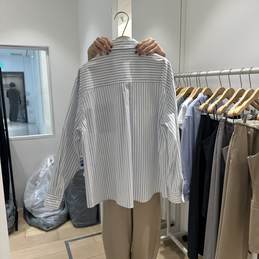 OVU直郵韓國代購㊣女裝新品熱賣25春夏職業時尚休閑襯衫蕾絲衫OVU襯衫/蕾絲衫
