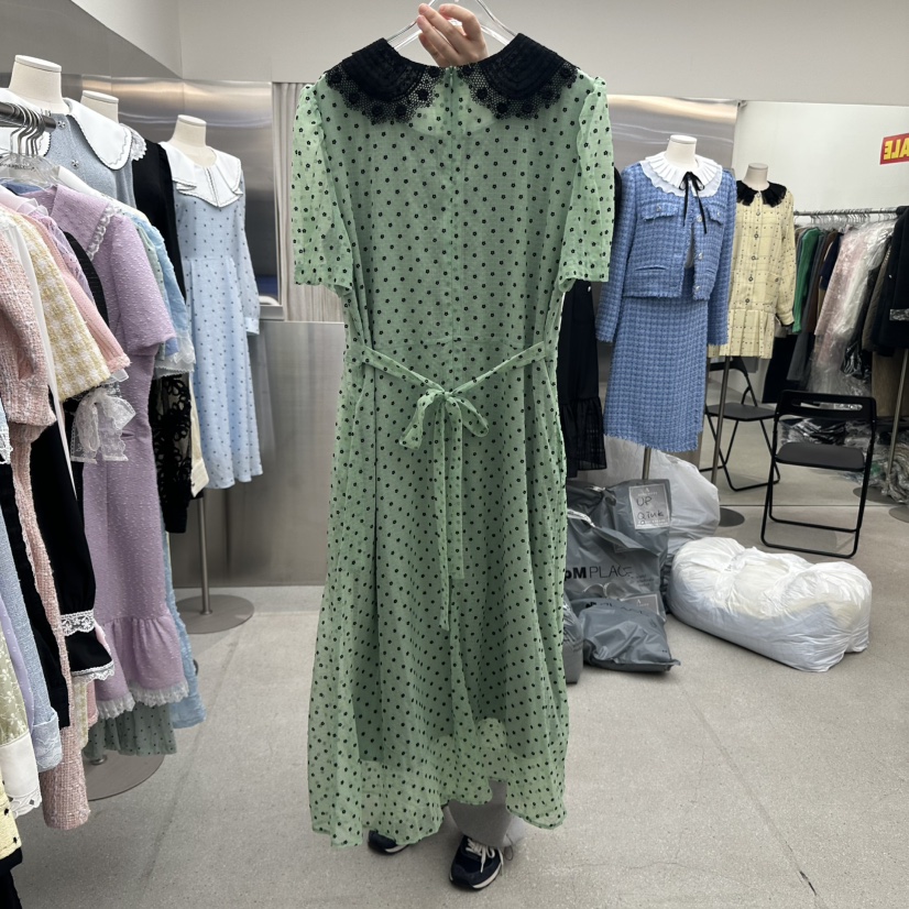 ANNA VERRY-P韓國直郵㊣女裝新品人氣熱賣25春夏職業連衣裙ANNA VERRY/BELIEVE連衣裙