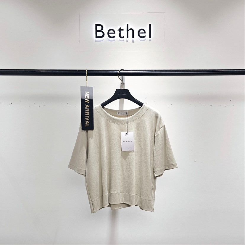 BETHEL直郵韓國代購㊣女裝新品推薦時尚人氣職業25春夏休閑T恤BETHELT恤圖色2