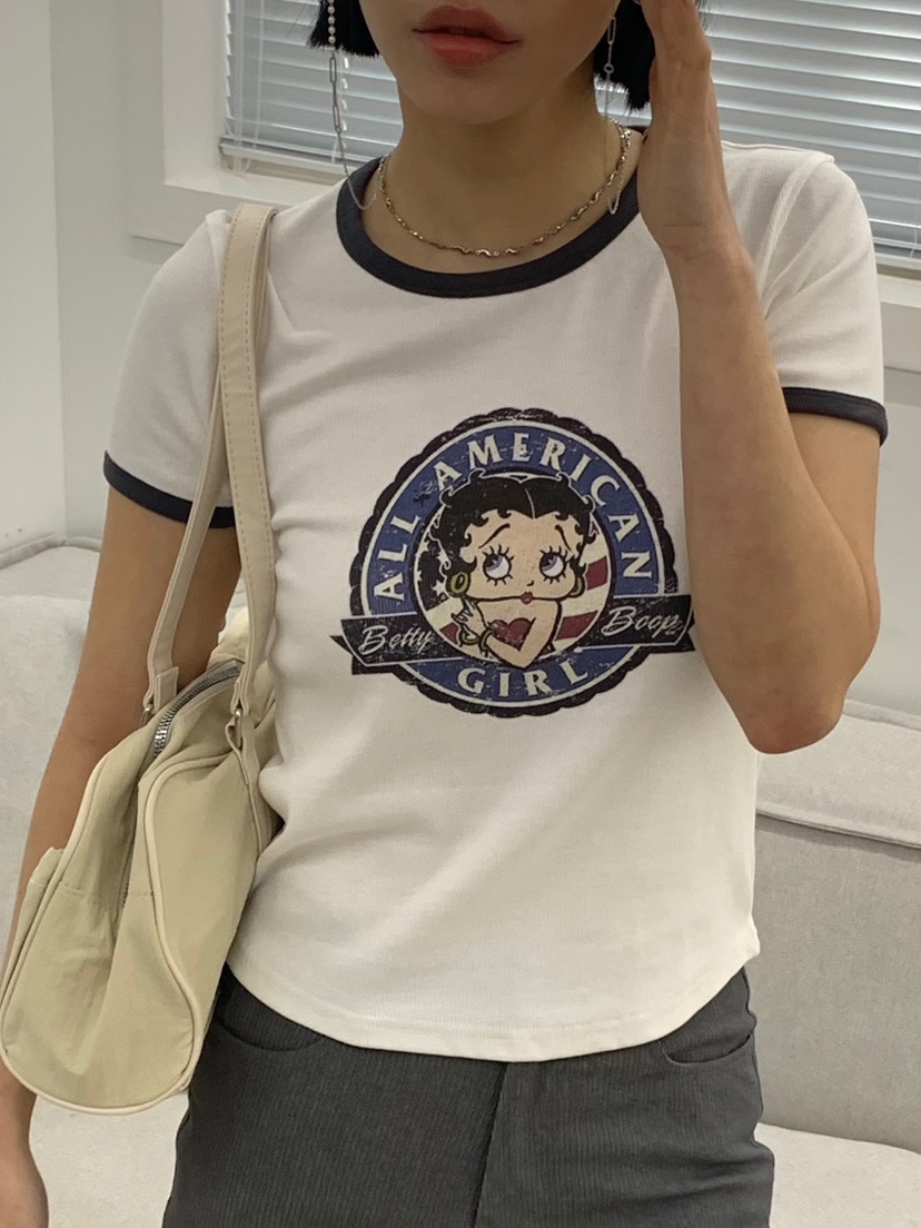 BIENBIEN韓國直郵㊣女裝新款推薦熱賣25春夏時尚職業休閑T恤ir bien-PT恤