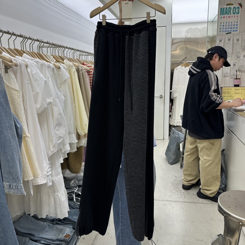 MIXXIN直郵韓國代購㊣女裝新款休閑25春夏時尚推薦熱賣休閑褲MIXXIN休閑褲圖色1