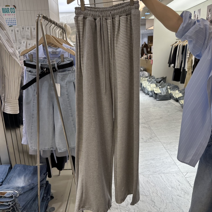 MIXXIN直郵韓國代購㊣女裝新款休閑25春夏時尚推薦熱賣休閑褲MIXXIN休閑褲圖色2