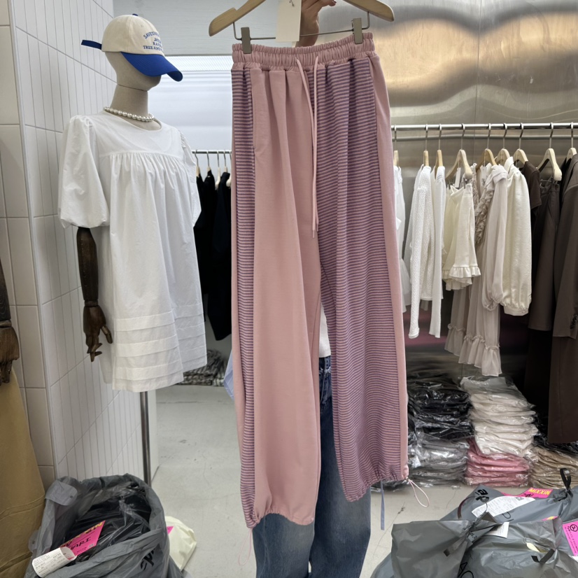 MIXXIN直郵韓國代購㊣女裝新款休閑25春夏時尚推薦熱賣休閑褲MIXXIN休閑褲圖色3