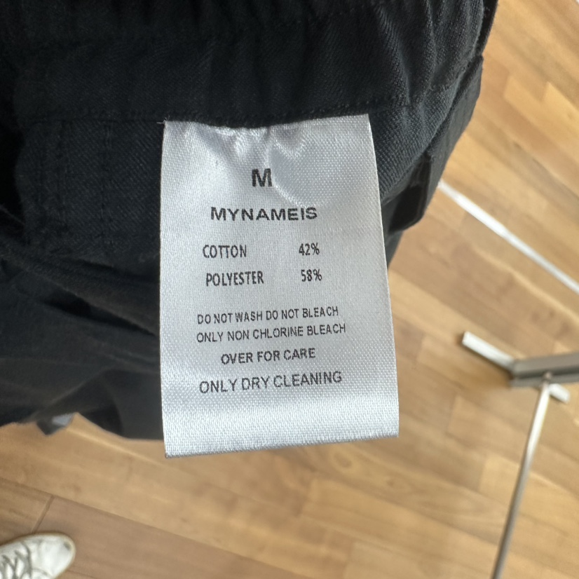 MYNAMEIS韓國㊣直郵東大門代購女裝新品25春夏休閑時尚休閑褲MYNAMEIS休閑褲