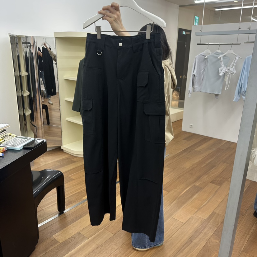 MYNAMEIS韓國㊣直郵東大門代購女裝新品25春夏休閑時尚休閑褲MYNAMEIS休閑褲圖色2