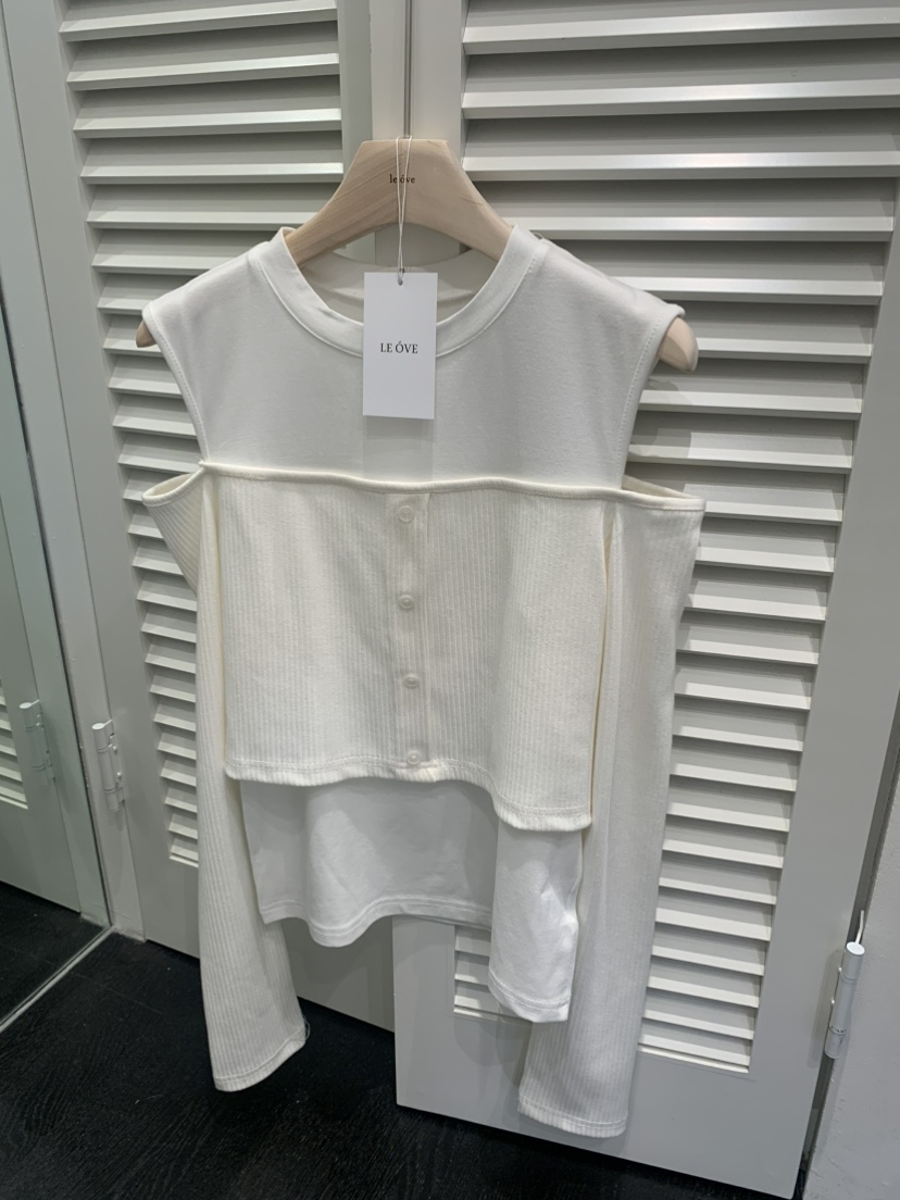 LE OVE/VERDI韓國㊣直郵東大門代購女裝新品熱賣25春夏長袖T恤LE OVE/VERDI長袖T恤圖色3