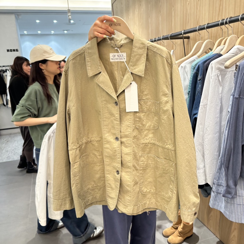 STAYFELT/OF NOTE直郵韓國代購㊣女裝新品25春夏熱賣夾克OF NOTE/STAYFELT夾克圖色3