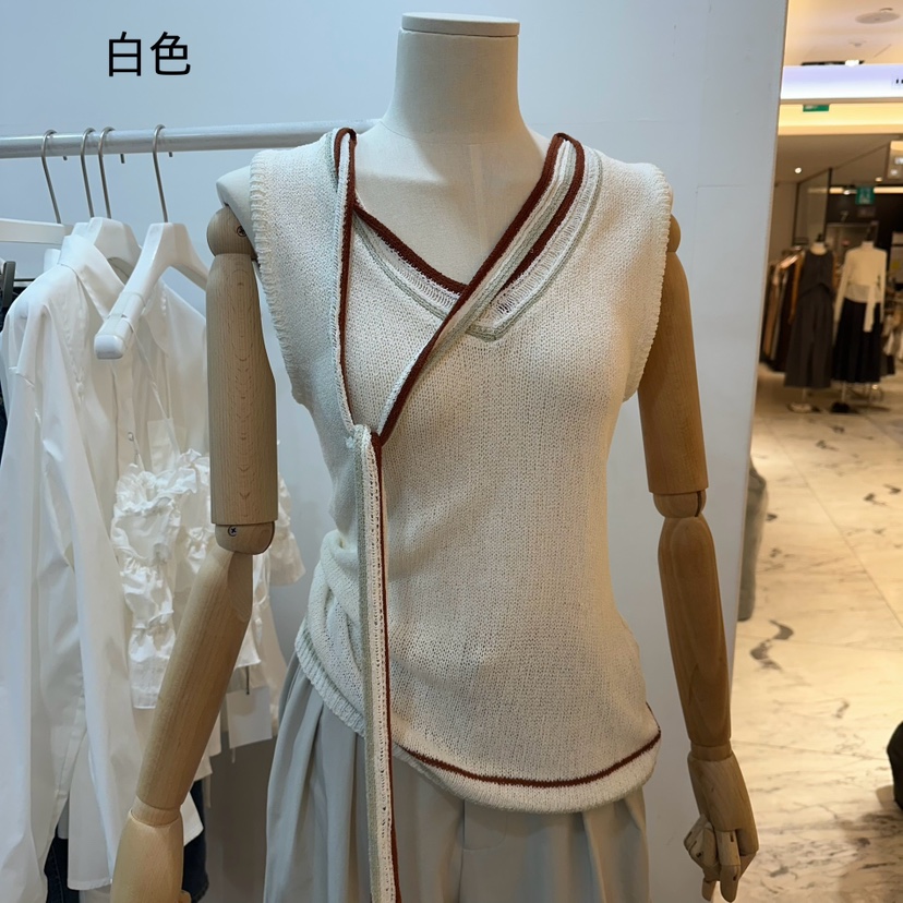 AIME HOPE MAKE韓國直郵㊣女裝新款人氣職業吊帶背心含脖帶AIME HOPE MAKE吊帶/背心