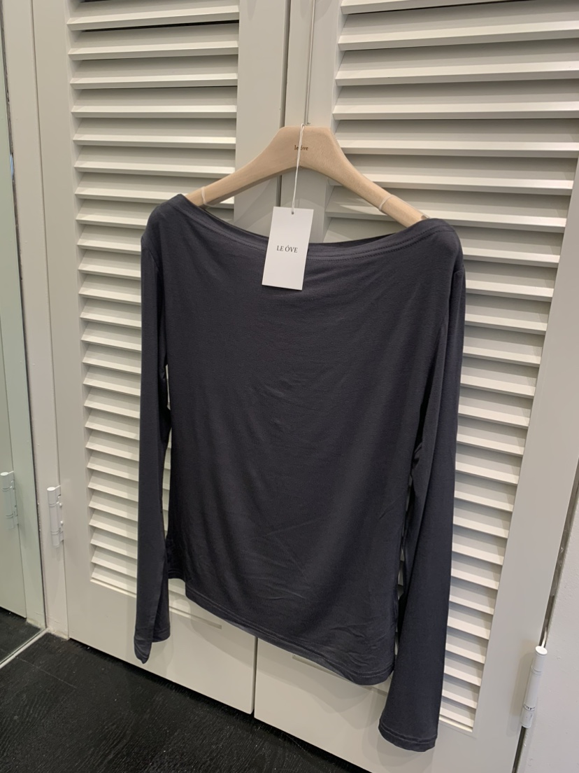 LE OVE/VERDI直郵韓國代購㊣女裝新品推薦人氣熱賣長袖T恤LE OVE/VERDI長袖T恤圖色4