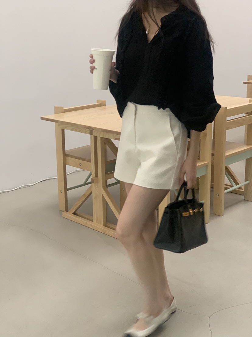 LOGARDEN韓國㊣直郵東大門代購女裝新款職業25春夏襯衫蕾絲衫LO GARDEN襯衫/蕾絲衫