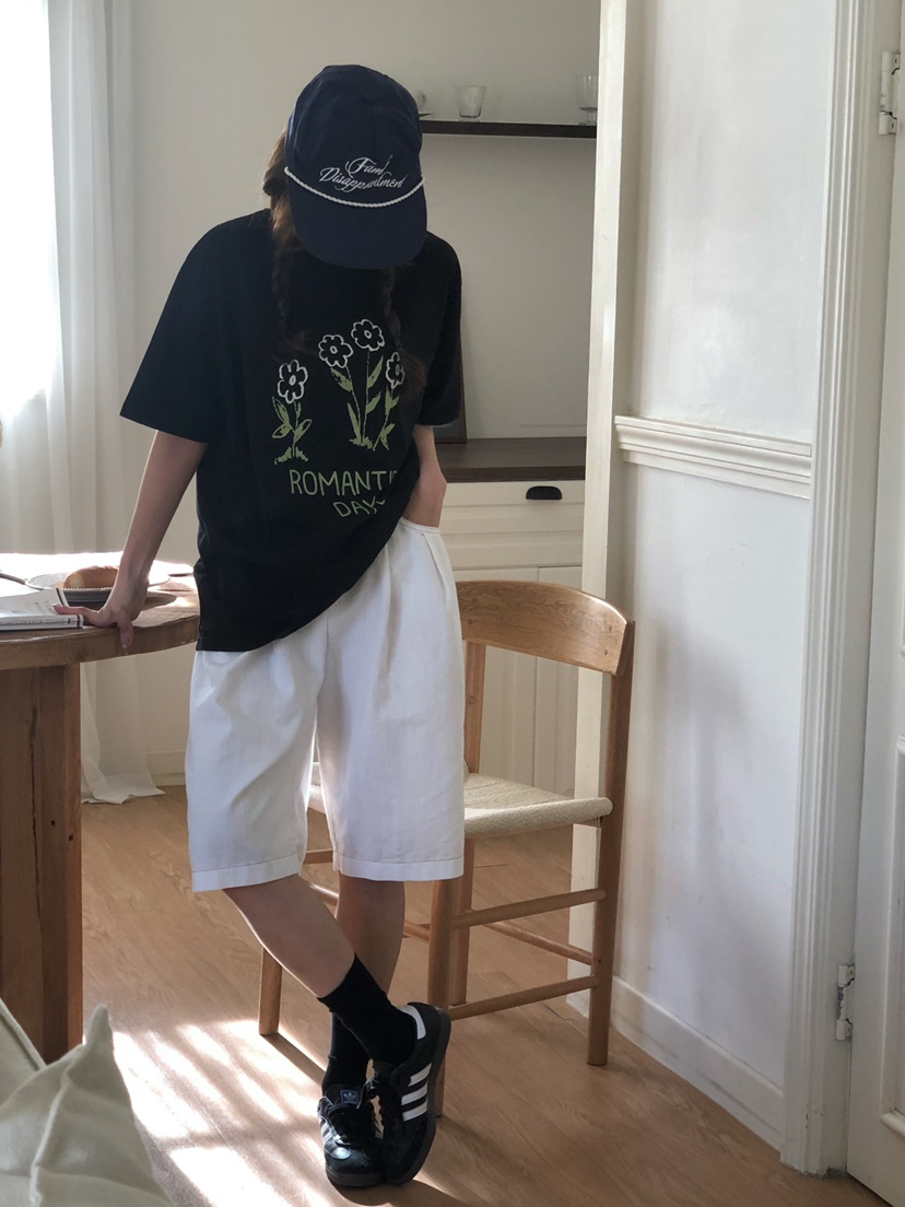 ONDO-P直郵韓國代購㊣女裝新款熱賣25春夏人氣時尚職業短褲ONDO-P短褲