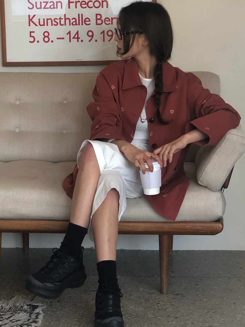 ONDO-P直郵韓國代購㊣女裝新款熱賣25春夏人氣時尚職業短褲ONDO-P短褲