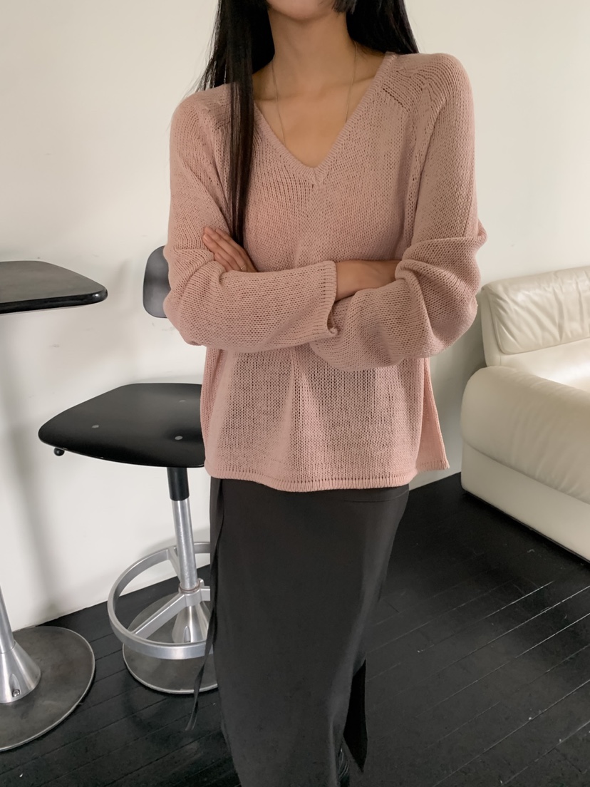 DARLUZ_MI東大門代購女裝新款休閑真品職業推薦時尚人氣針織衫DARLUZ_MI針織衫圖色2