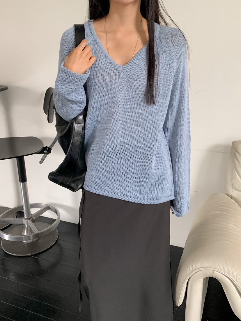 DARLUZ_MI東大門代購女裝新款休閑真品職業推薦時尚人氣針織衫DARLUZ_MI針織衫圖色3