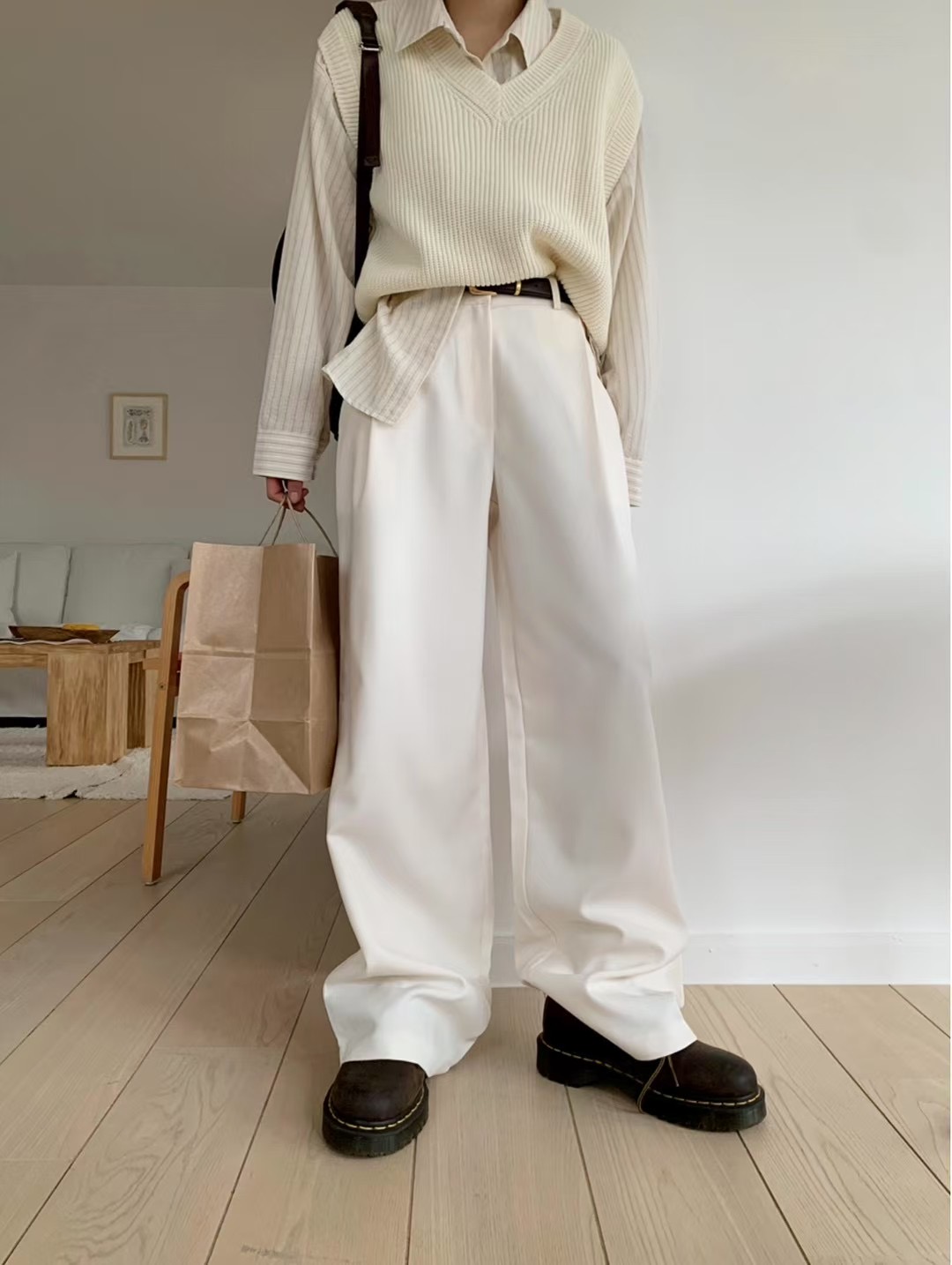 BIRTHDAY-OT韓國直郵㊣東大門實拍女裝新款熱賣人氣休閑褲BIRTHDAY-OT休閑褲